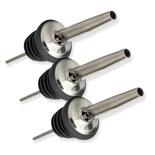 set de 3 dosificadores metalico universal
