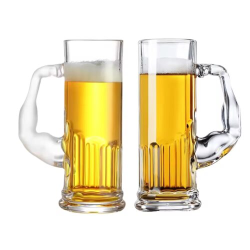 Vaso músculo Shopero Cerveza De 600ml Set De 2 Unidades