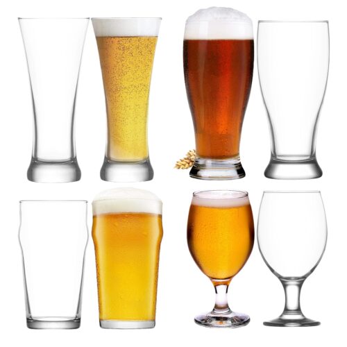 Juego De 8 Vasos De Cerveza Lav 4 Modelos