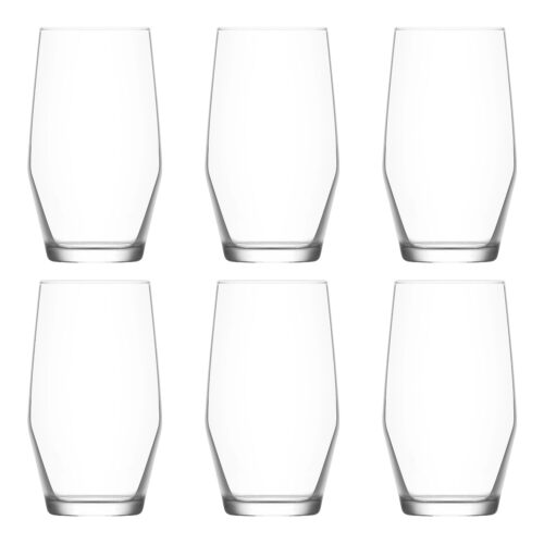 Vaso de bebida y coctel 495cc X6