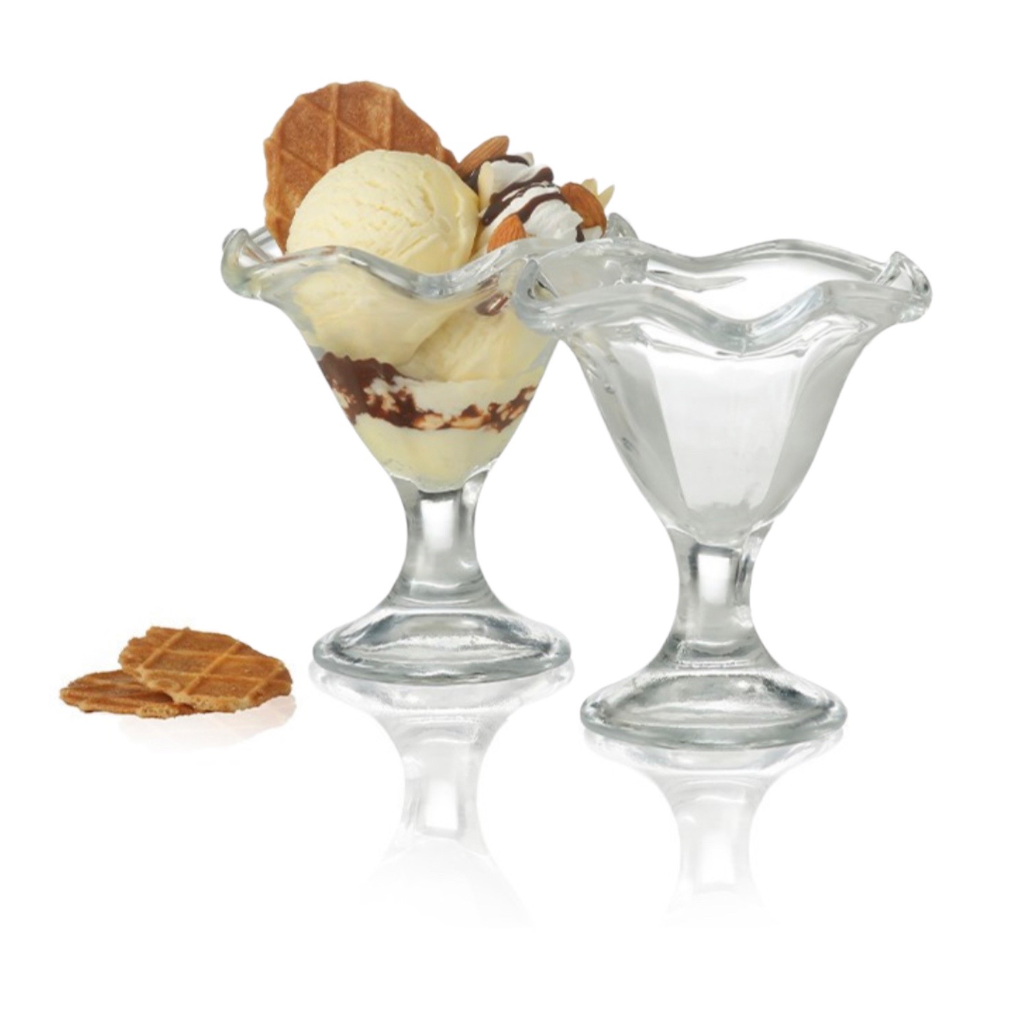 set de 4 copas postre Helado victtoria
