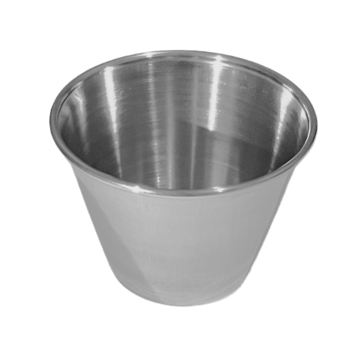 set de 12 pocillo salseros acero inoxidable 75ml
