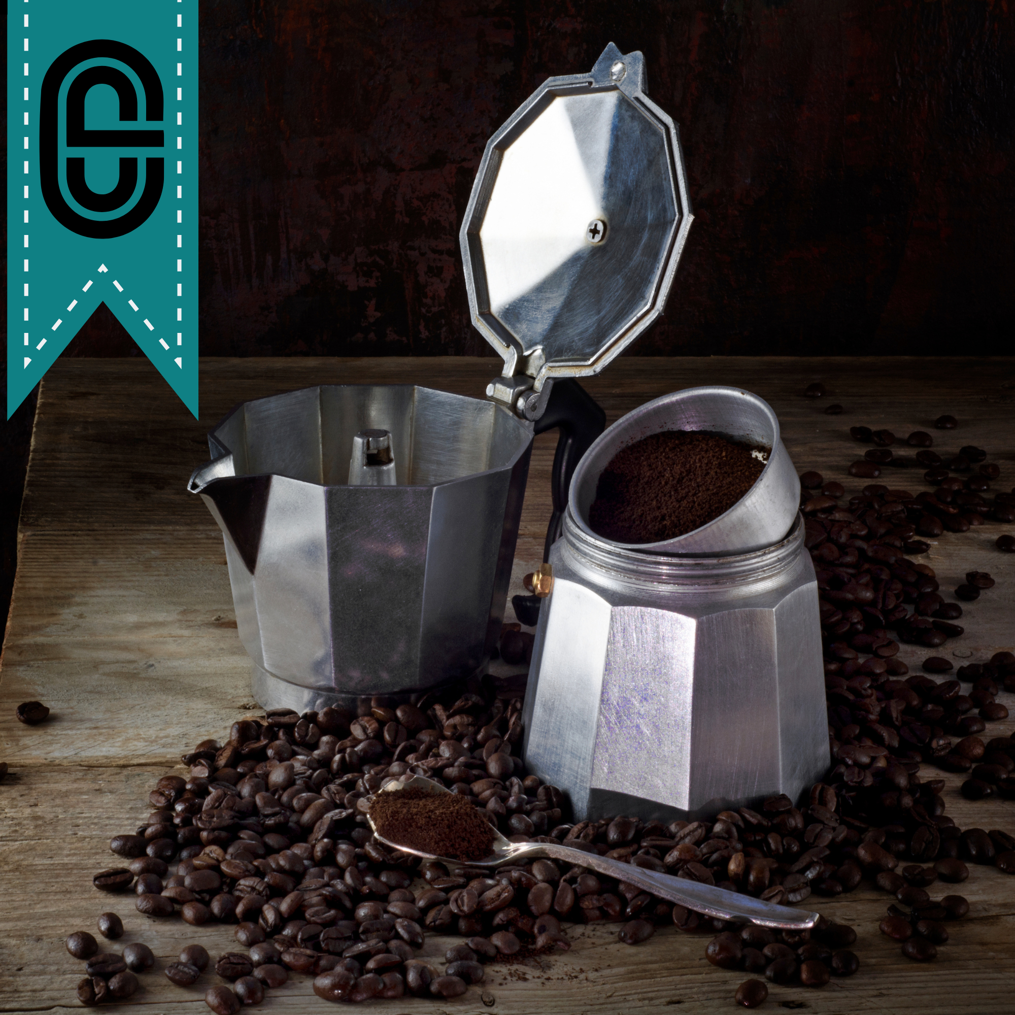 Cafetera italiana moka 6 tazas - Imagen 2