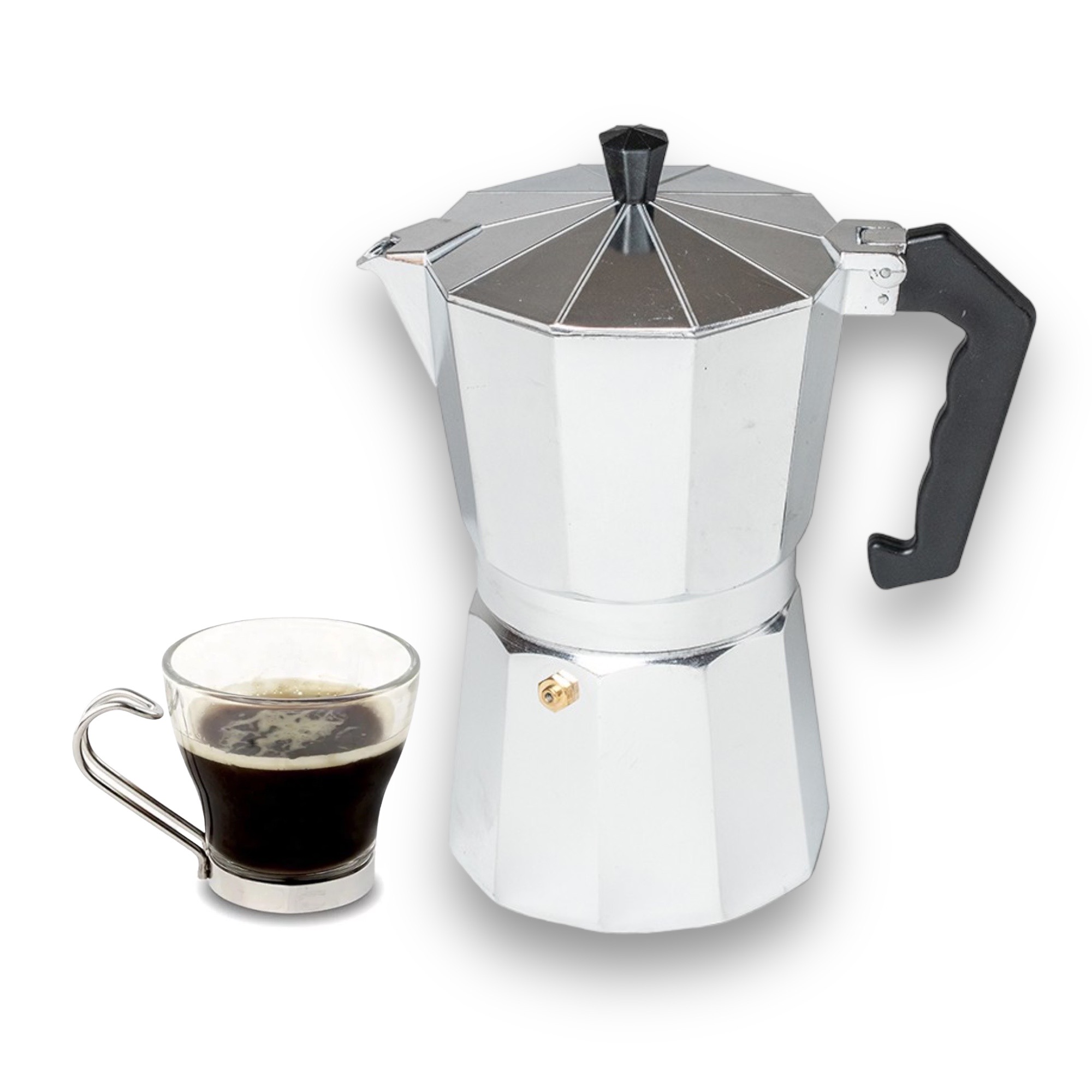 Cafetera italiana moka 6 tazas