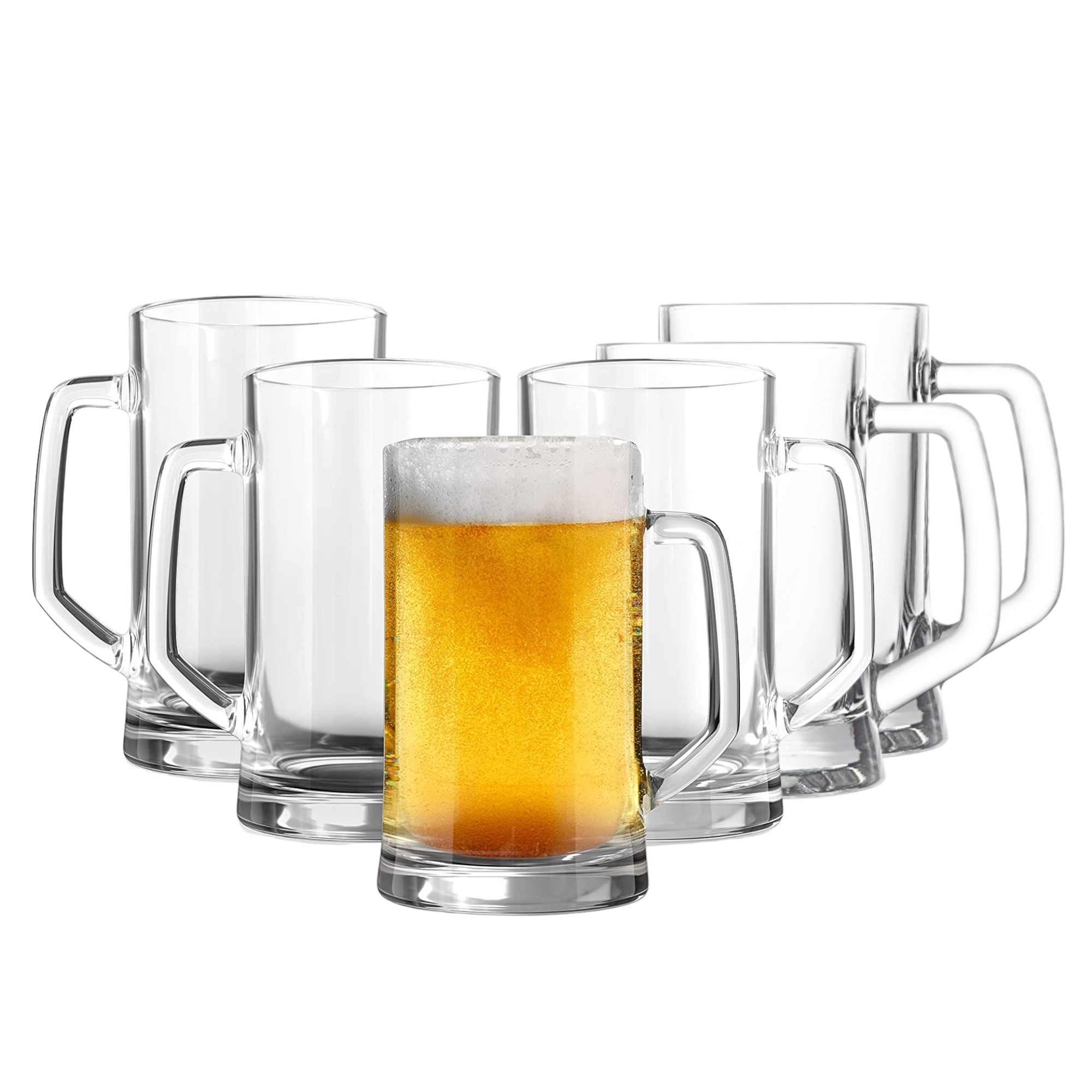 Vasos De Cerveza Tauber 680ml X6 Unidades