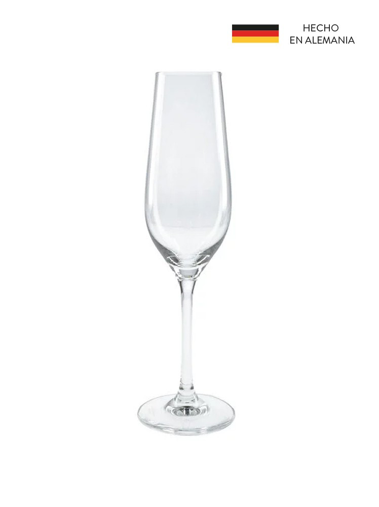 Copa De Cristal Champagne Phoenix 244cc X6