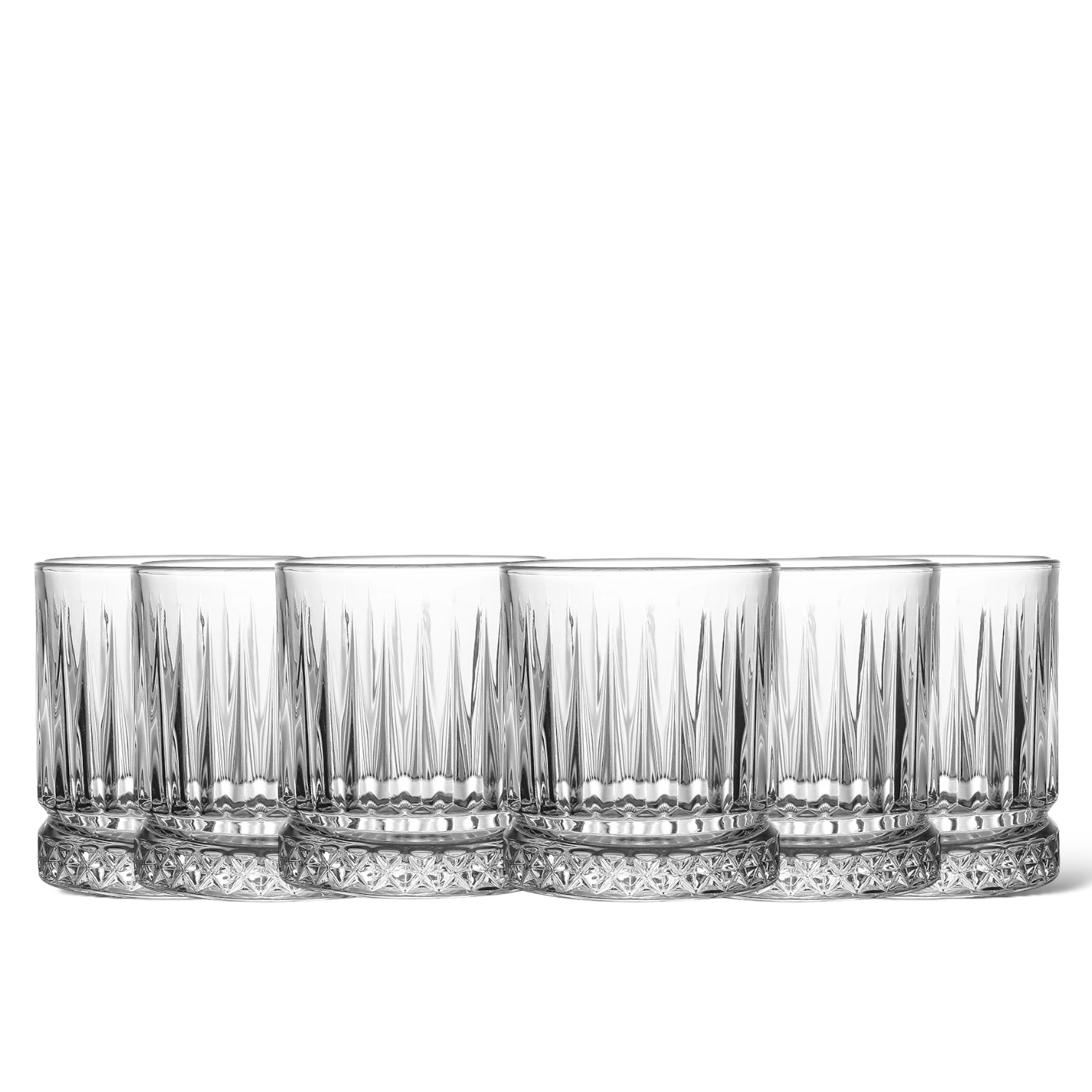 Set De 6 Vaso Whiskero Old Fashion Elysia 440ml