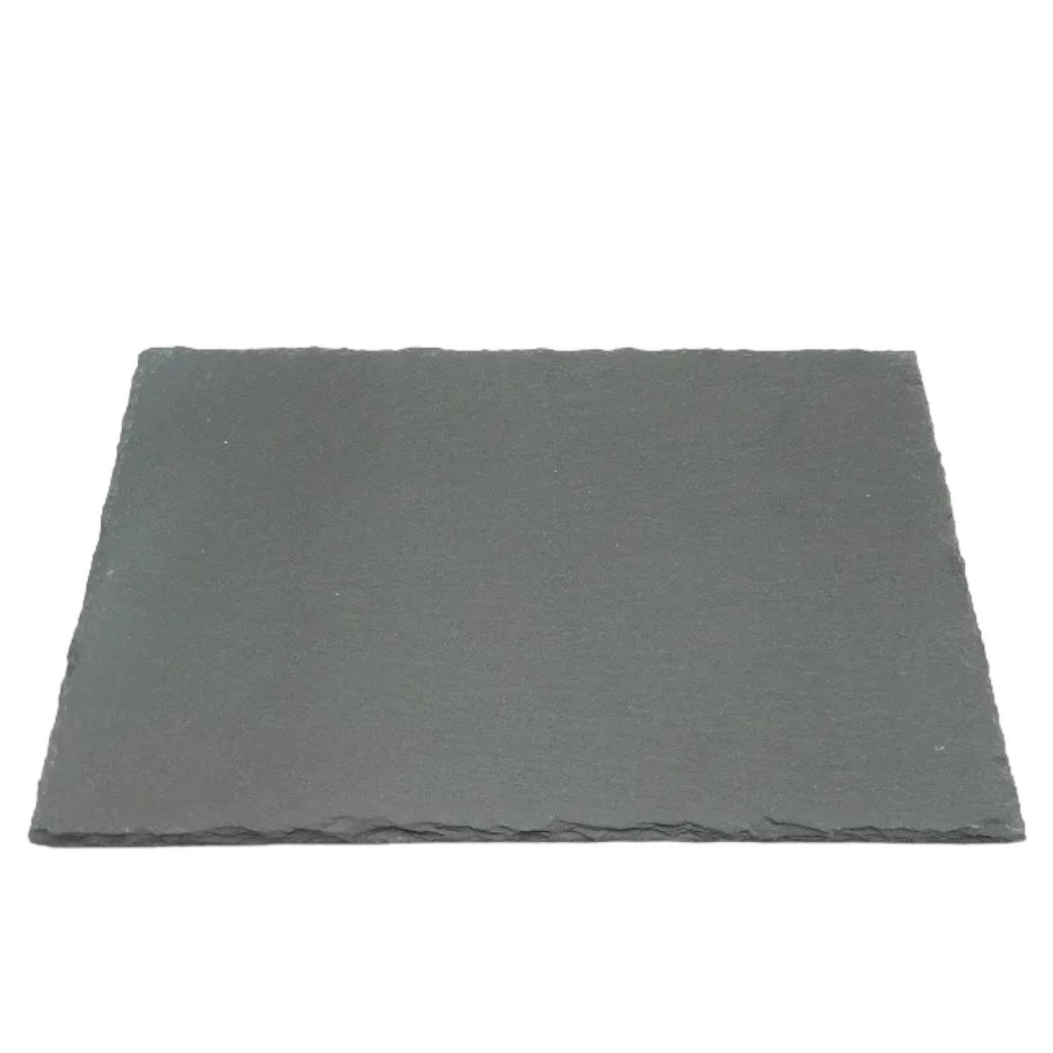 Plato llano pizarra cuadrado 25x25cm