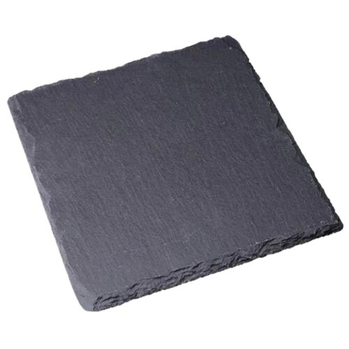 Plato llano pizarra cuadrado 15X15 cm