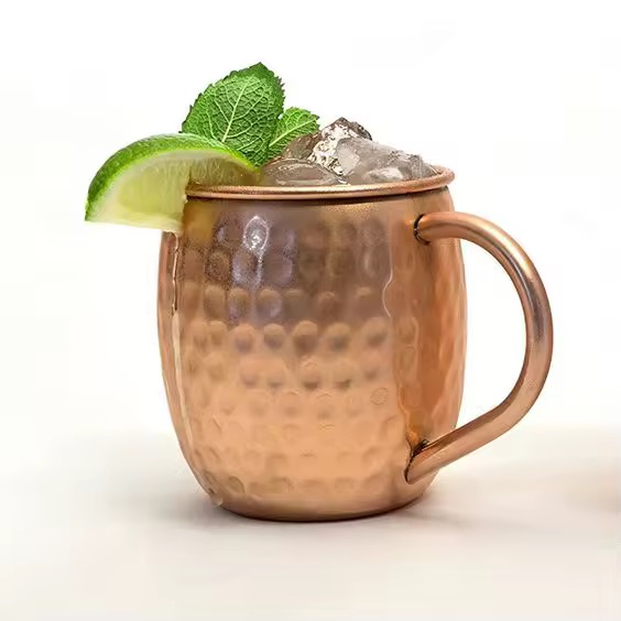 Pack 24 Mugs De Cobre Vasos Tragos Moscow Mule Mojito 500ml