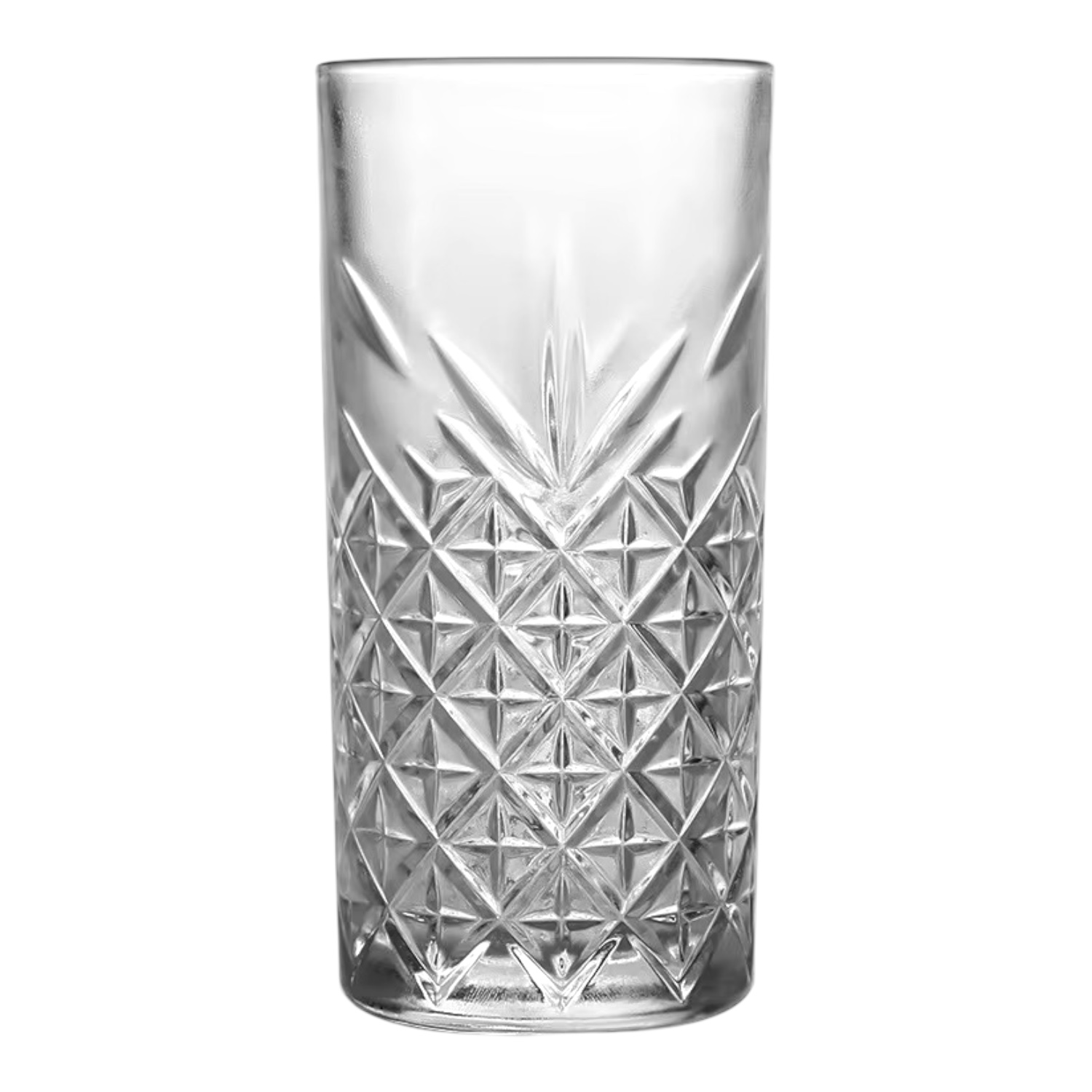 Set 6 Vasos Vintage Tallado 380ml - Imagen 3