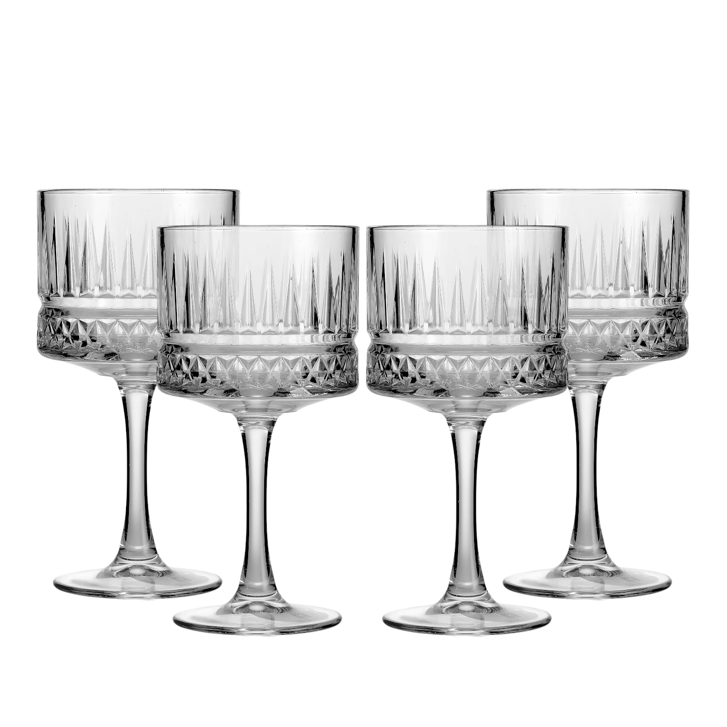Set 4 copa vintage tallada gin tonic 500ml